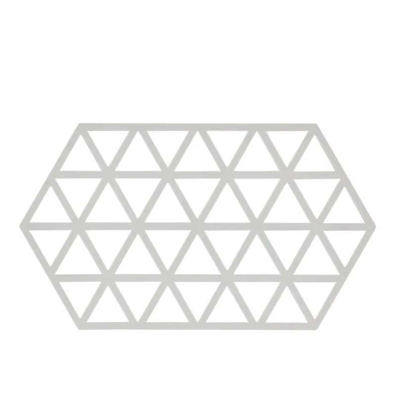 Ograniczona ilość Silikonowa podkładka pod garnek 24x14 cm Triangles − Zone Bonami