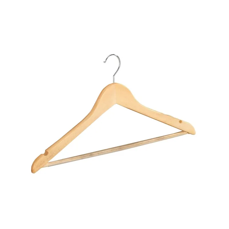 Komplet 8 drewnianych wieszaków na ubrania Wenko Shaped Hanger Eco Bonami Ograniczona ilość