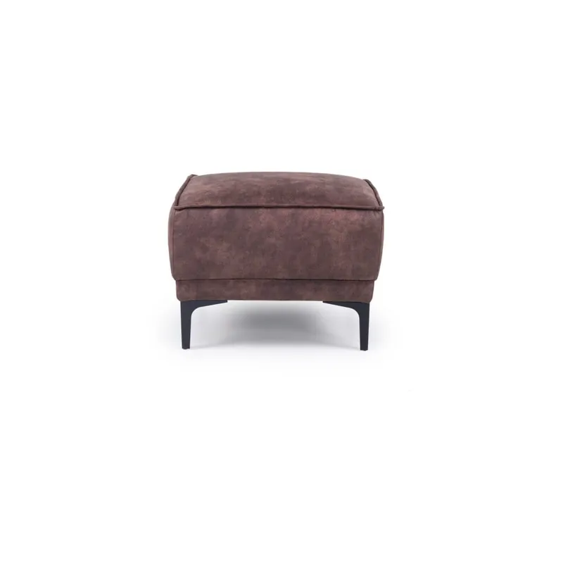 Brązowy puf z imitacji skóry Copenhagen – Scandic Bonami Wyjątkowa oferta