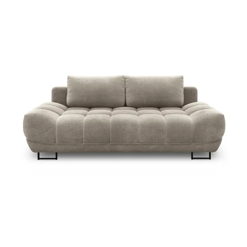 Super okazja Beżowa 3-osobowa sofa rozkładana Windsor & Co Sofas Cumulus Bonami
