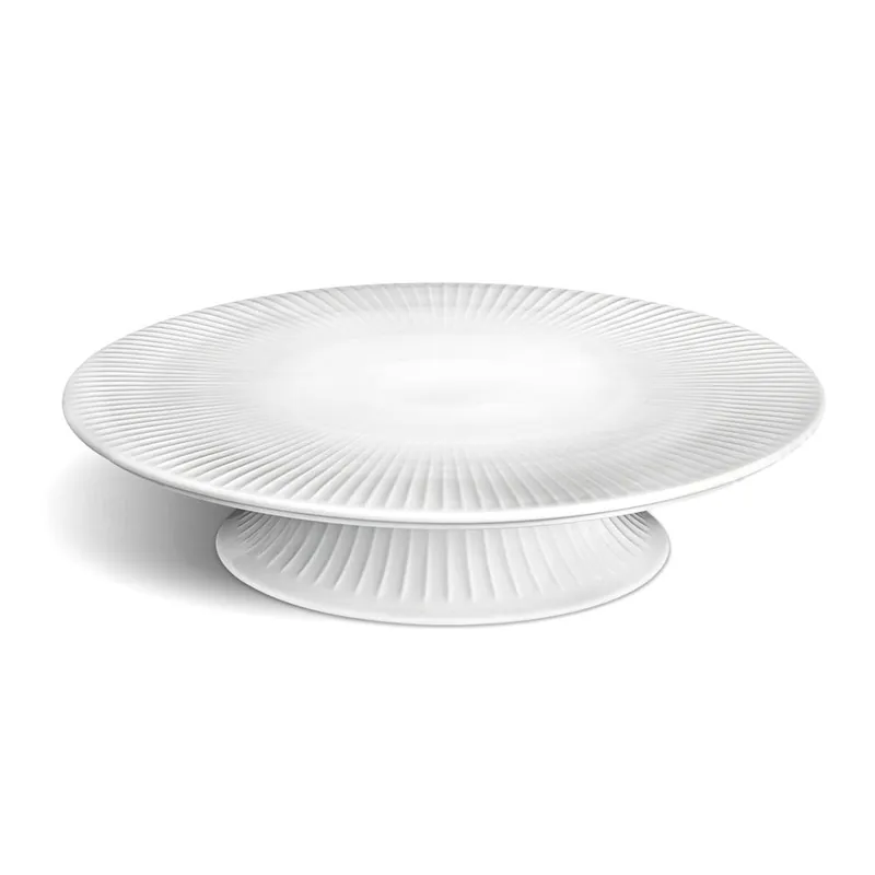 Darmowy zwrot Biała porcelanowa patera Kähler Design Hammershoi Cake Dish, ⌀ 30 cm Bonami