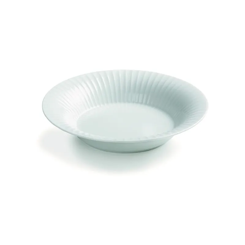 Zamów dziś Biały porcelanowy głęboki talerz Kähler Design Hammershoi, ⌀ 21 cm Bonami