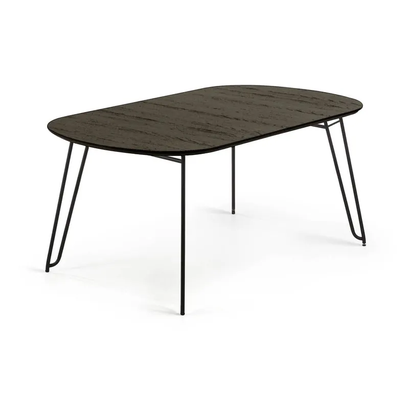 Rozkładany stół z blatem w dekorze jesionu 90x140 cm Norfort – Kave Home Bonami Premium