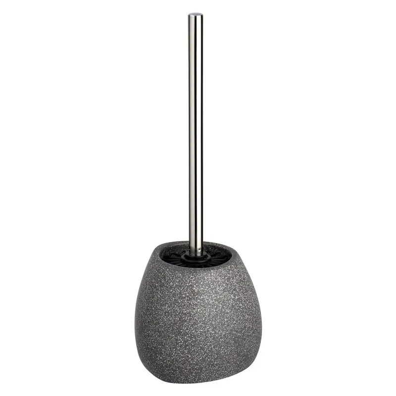 Szara ceramiczna szczotka do WC Wenko Pion, wys. 38,5 cm Bonami Rabat
