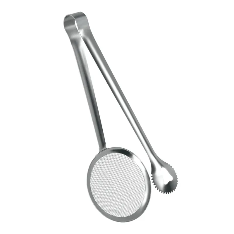Kup online Szczypce do smażenia ze stali nierdzewnej Metaltex Tongs Bonami