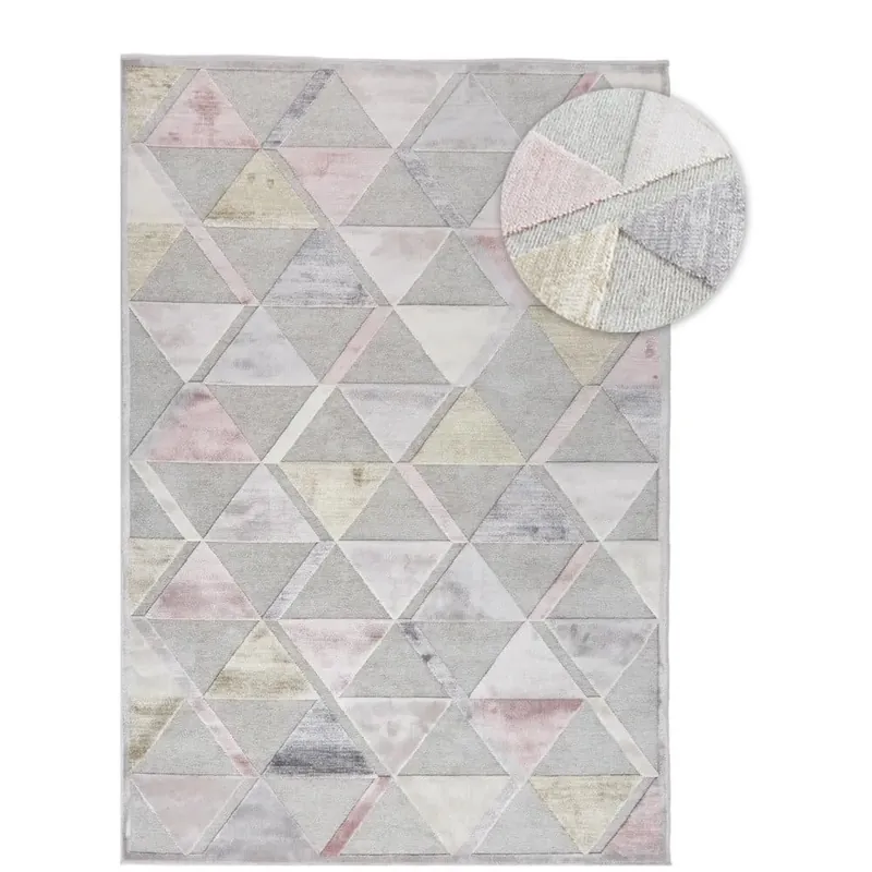 Szary dywan Universal Margot Triangle, 160x230 cm Bonami Premium