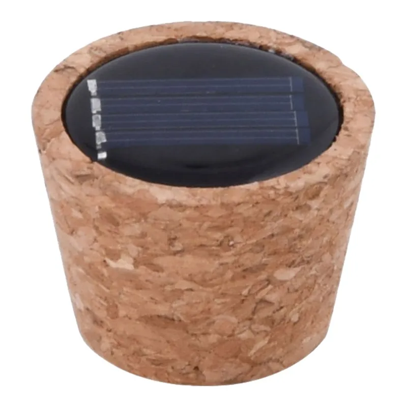 Bezpieczne zakupy Lampa solarna LED w korkowym pojemniku Esschert Design Bonami