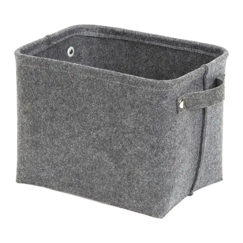 Szary filcowy koszyk Compactor Felt Basket, 29x24 cm Bonami Rabat