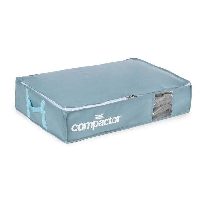Cena promocyjna Plastikowy pojemnik próżniowy pod łóżko 65x45x15,5 cm Blue Edition – Compactor Bonami