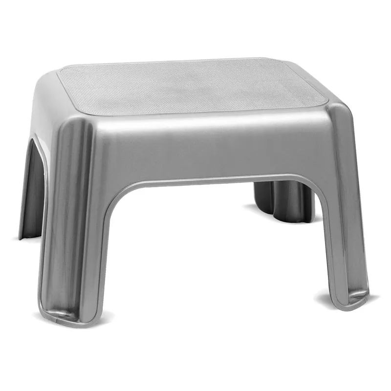 Szary stołek Addis Step Stool Metallic Bonami Kup online