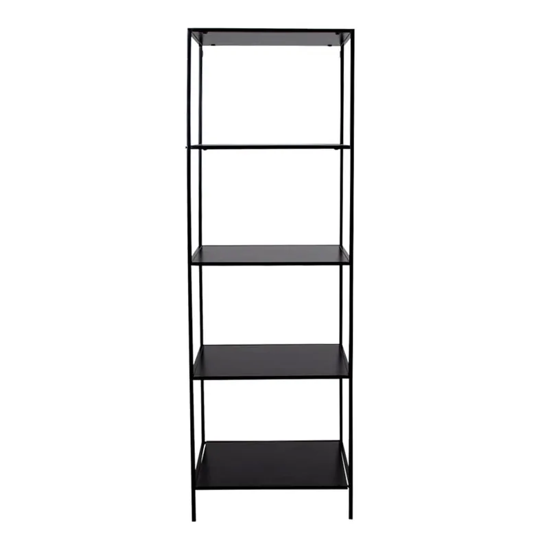 Czarny regał House Nordic Vita Shelf, 51x170 cm Bonami Darmowy zwrot