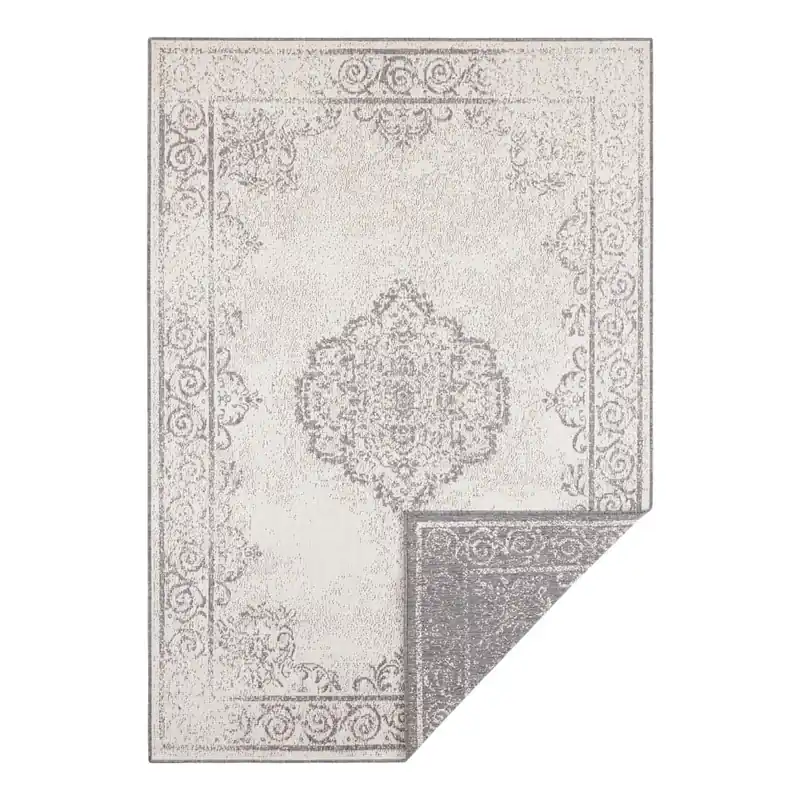 Szaro-kremowy dywan odpowiedni na zewnątrz NORTHRUGS Cebu, 160x230 cm Bonami Oferta limitowana