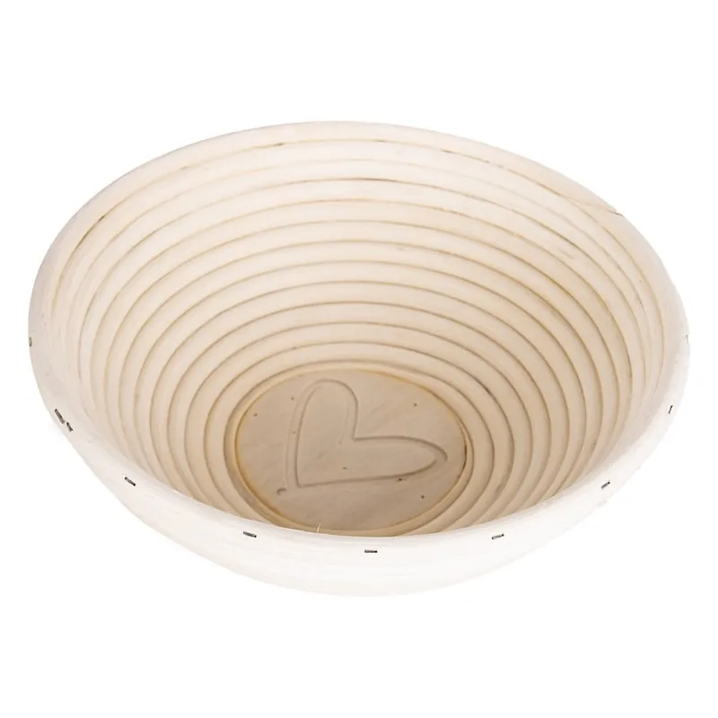 Popularny Rattanowy koszyk na chleb Orion Srdce, ⌀ 21 cm Bonami