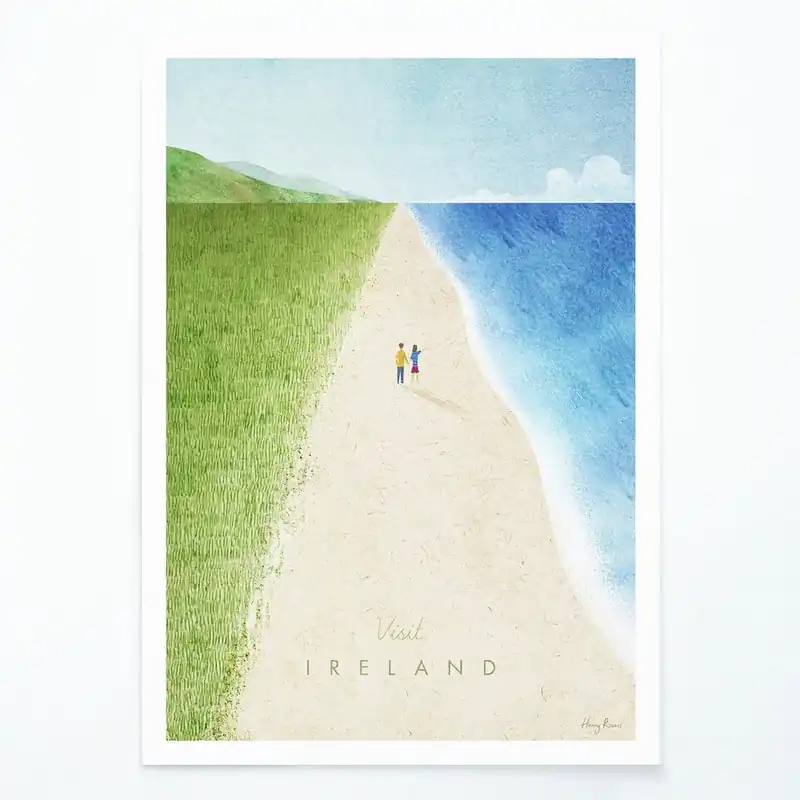 Wyjątkowa oferta Plakat Travelposter Ireland, 30 x 40 cm Bonami