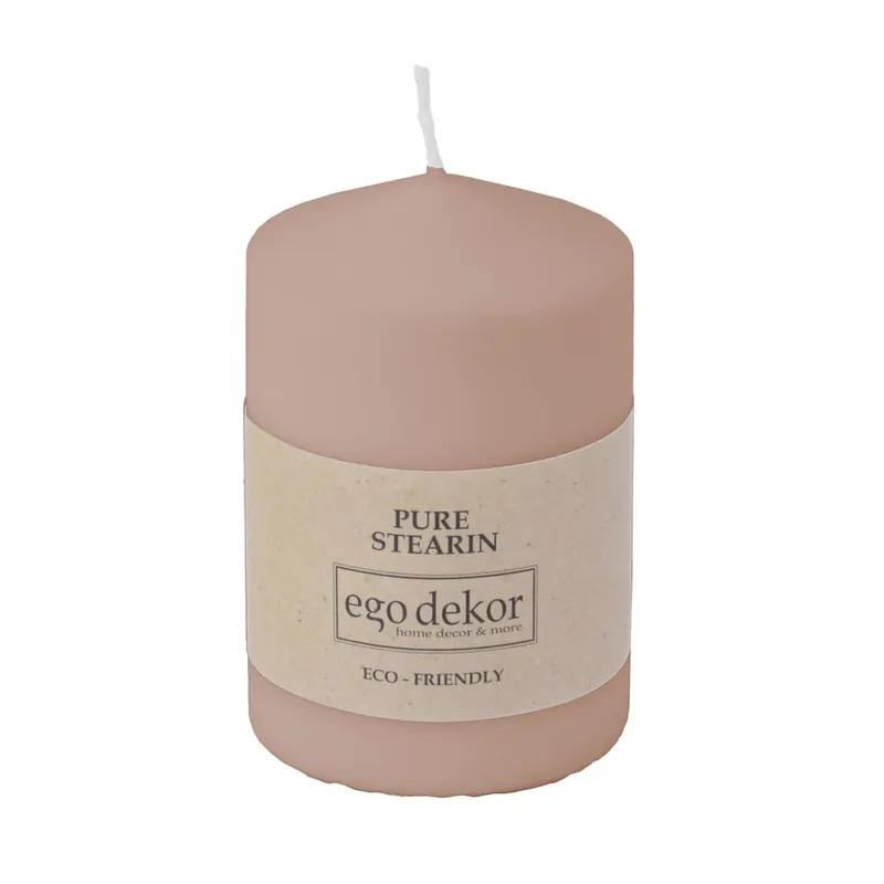 Różowa świeczka Eco candles by Ego dekor Top, 25 h Bonami Ograniczona ilość
