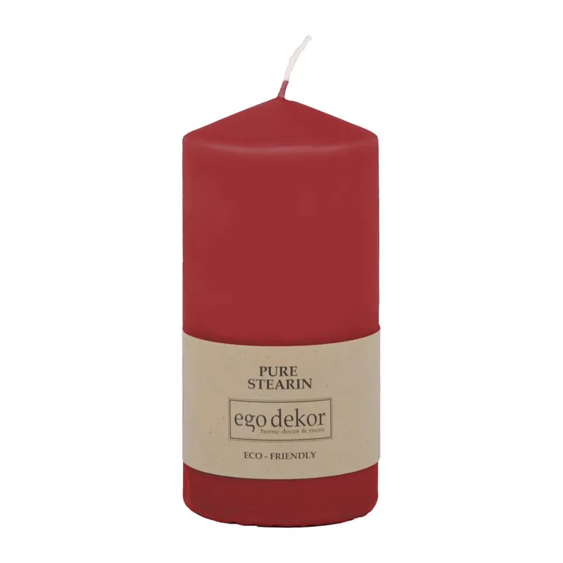 Czerwona świeczka Eco candles by Ego dekor Top, 30 h Bonami Dodaj do koszyka
