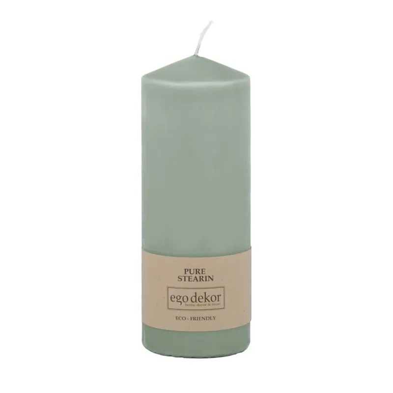 Szybka dostawa Turkusowoniebieska świeczka Eco candles by Ego dekor Top, 50 h Bonami