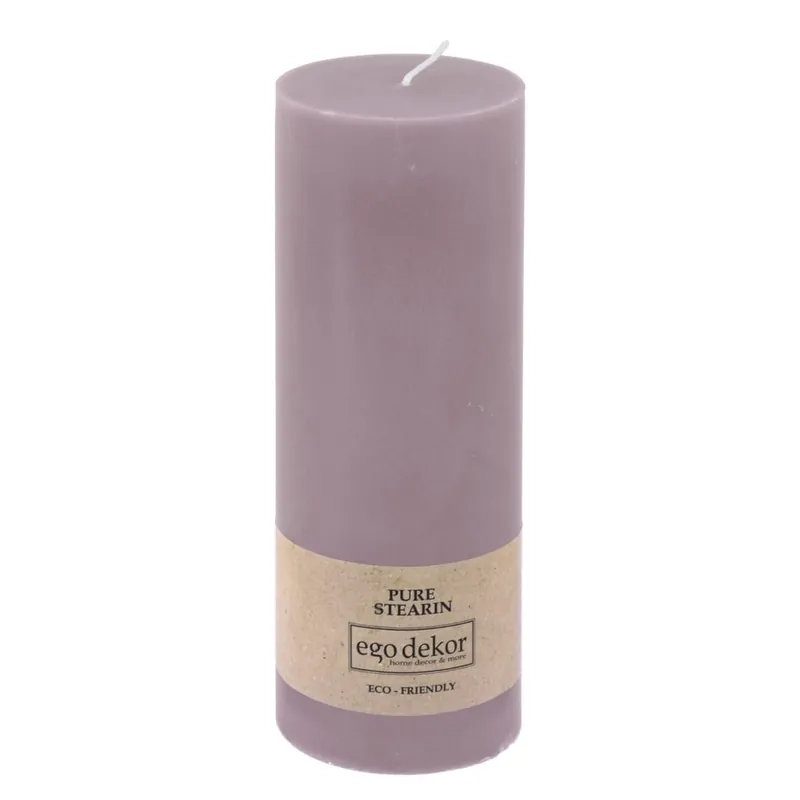 Ostatnie sztuki Fioletowa świeczka Eco candles by Ego dekor Friendly, 60 h Bonami