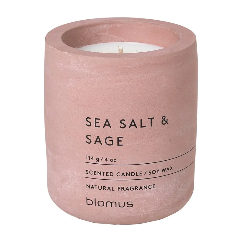 Bezpieczne zakupy Zapachowa sojowa świeca czas palenia 24 h Fraga Sea Salt and Sage – Blomus Bonami