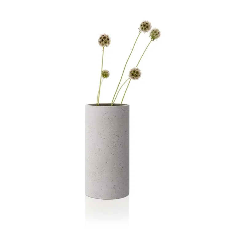 Jasnoszary wazon Blomus Bouquet, wys. 24 cm Bonami Szybka dostawa