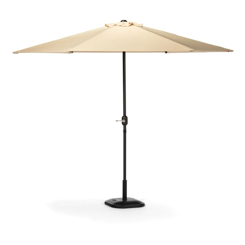 Beżowy parasol ogrodowy bez podstawy Bonami Essentials Sun, ø 300 cm Bonami Ograniczona ilość