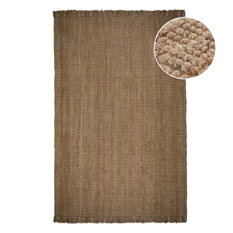 Brązowy dywan z juty Flair Rugs Jute, 120x170 cm Bonami Zamów teraz