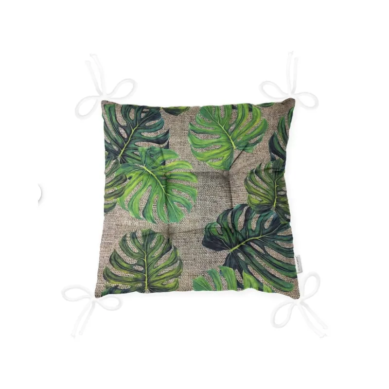 Poduszka na krzesło Minimalist Cushion Covers Green Banana Leaves, 40x40 cm Bonami Cena promocyjna