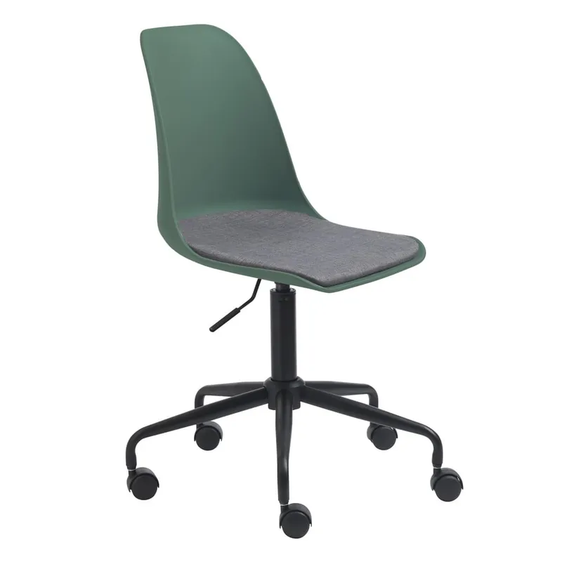 Łatwy zwrot Zielone krzesło biurowe Unique Furniture Bonami
