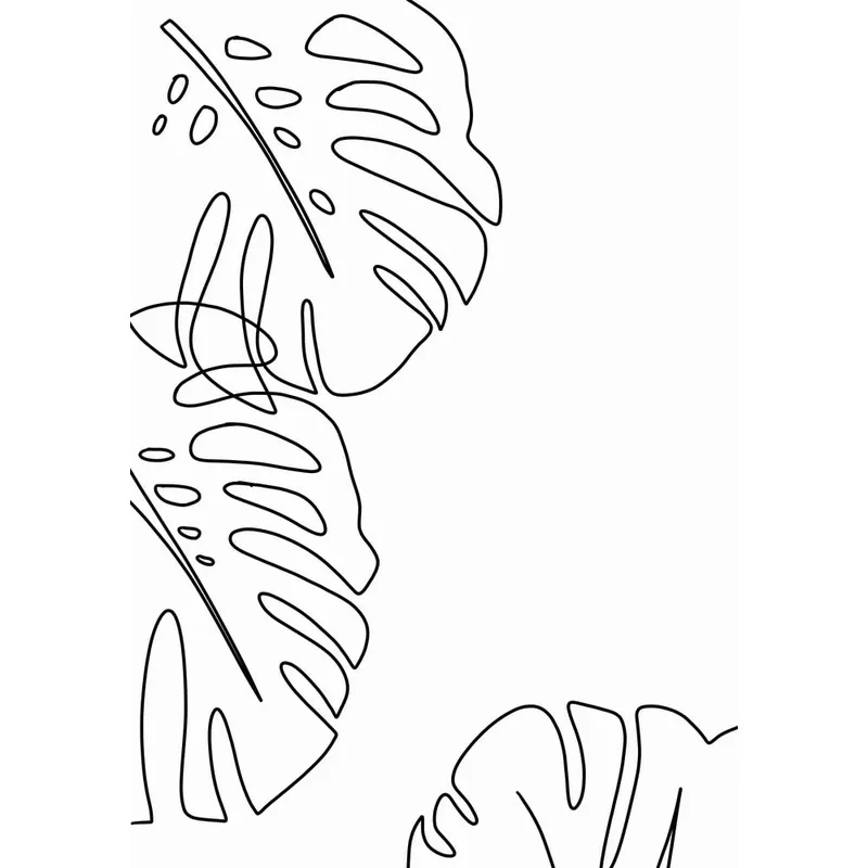 Hit cenowy Plakat 29x41,4 cm Monstera - Veronika Boulová Bonami