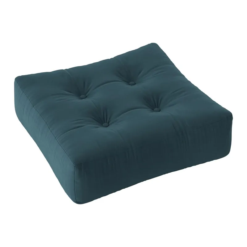 Rabat Puf Karup Design More Petrol Blue Bonami