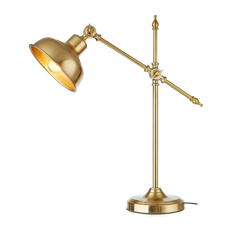 Lampa stołowa w kolorze złota Markslöjd Grimstad Bonami Wybór klientów