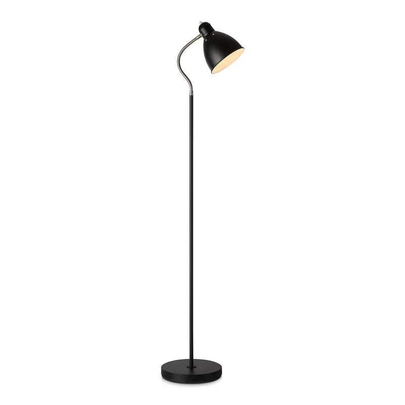Czarna lampa stojąca Markslöjd Nitta, wys. 1,45 m Bonami Hit cenowy