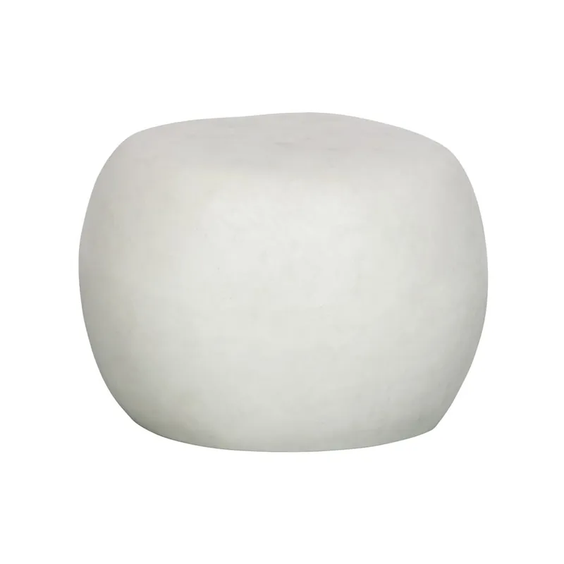Biały okrągły stolik ø 50 cm Pebble – vtwonen Bonami Kup teraz