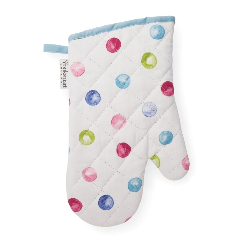 Cena promocyjna Bawełniana rękawica kuchenna Cooksmart ® Spotty Dotty Bonami