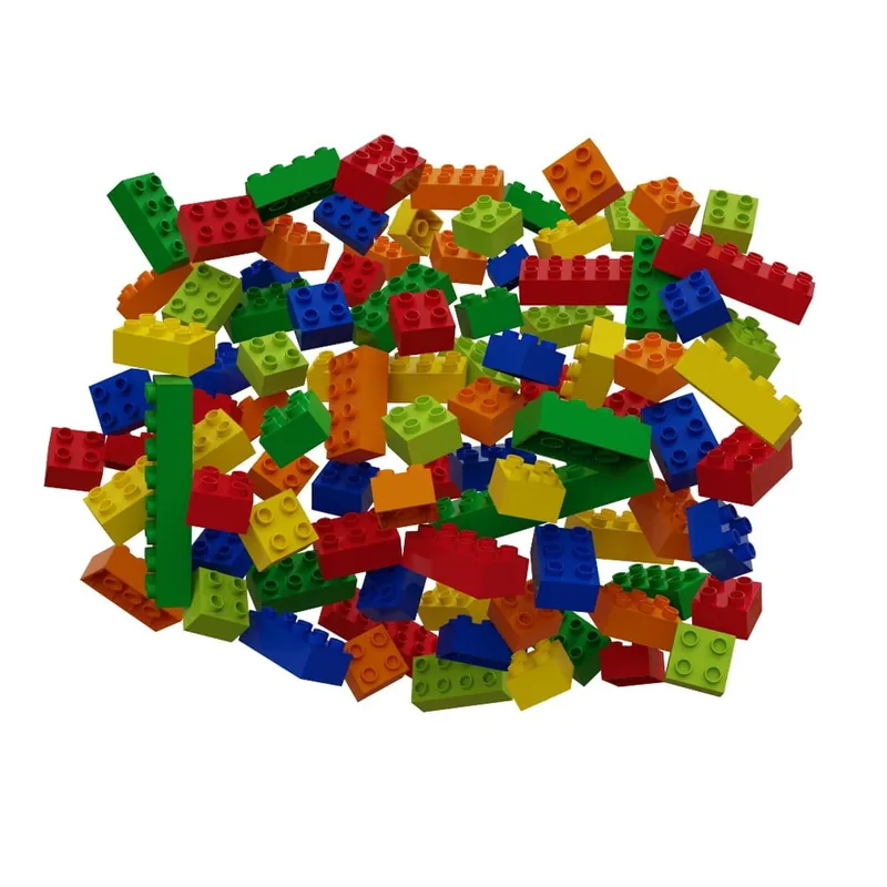 Zestaw klocków do budowy toru z piłeczkami Hubelino Rainbow, 120 szt. Bonami Wyjątkowa oferta