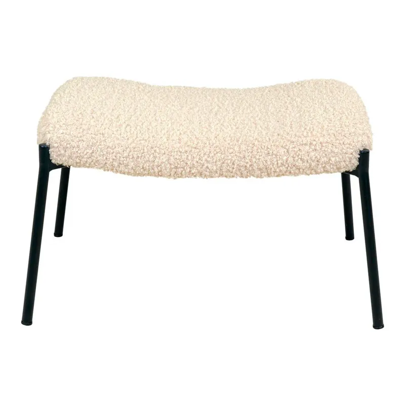 Kremowy podnóżek z imitacji futra Glasgow – House Nordic Bonami Oferta limitowana