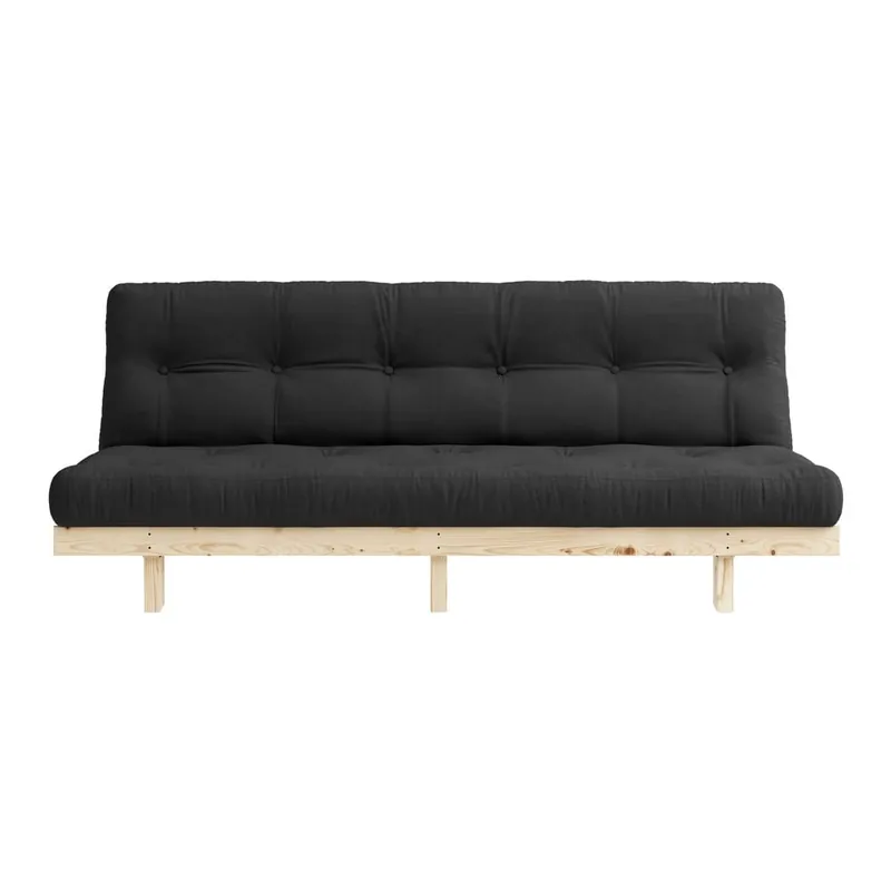 Bestseller Sofa rozkładana Karup Design Lean Raw Dark Grey Bonami