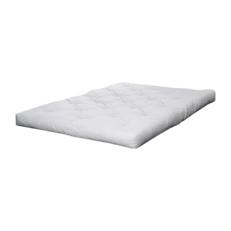 Biały średnio twardy materac futon 90x200 cm Coco Natural – Karup Design Bonami Zniżka