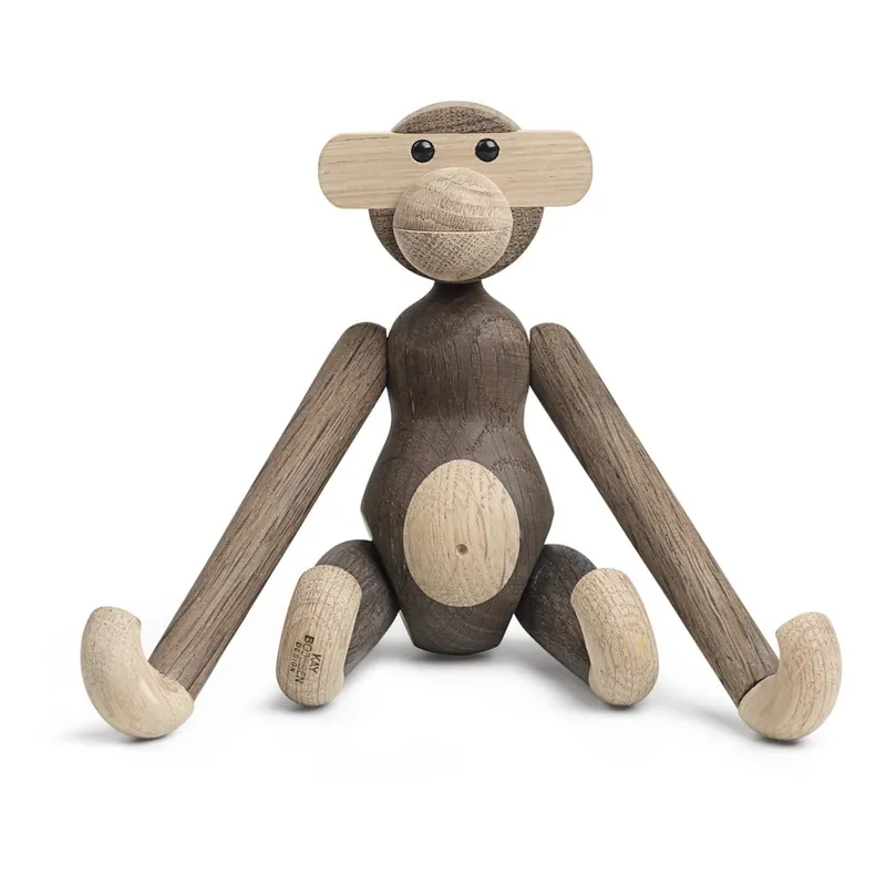 Zamów dziś Figurka z litego drewna dębowego Kay Bojesen Denmark Monkey Bonami