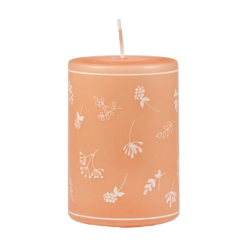 Pomarańczowa świeczka Unipar Fleur, 30 h Bonami Oferta