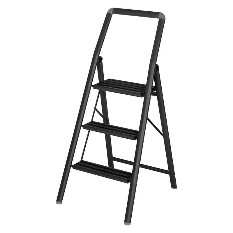 Czarna drabinka Wenko Compact, wys. 114,5 cm Bonami Nie przegap