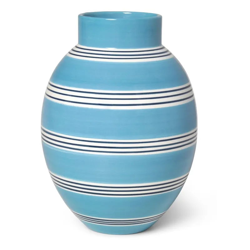 Niebieski ceramiczny wazon Kähler Design Nuovo, wys. 30 cm Bonami Popularny