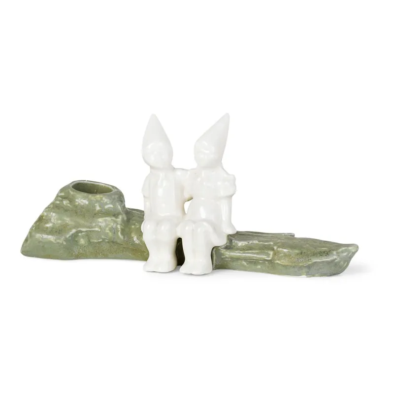 Do wyczerpania zapasów Świąteczny kamionkowy świecznik Kähler Design Christmas Tales, dł. 19 cm Bonami