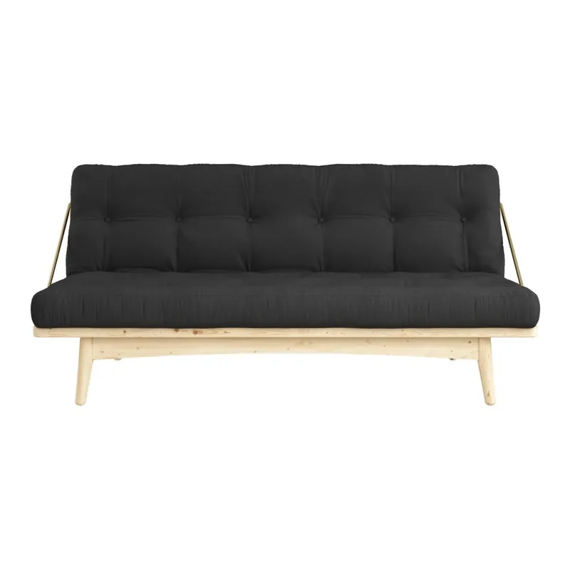 Dodaj do koszyka Sofa rozkładana Karup Folk Clear/Dark Grey Bonami