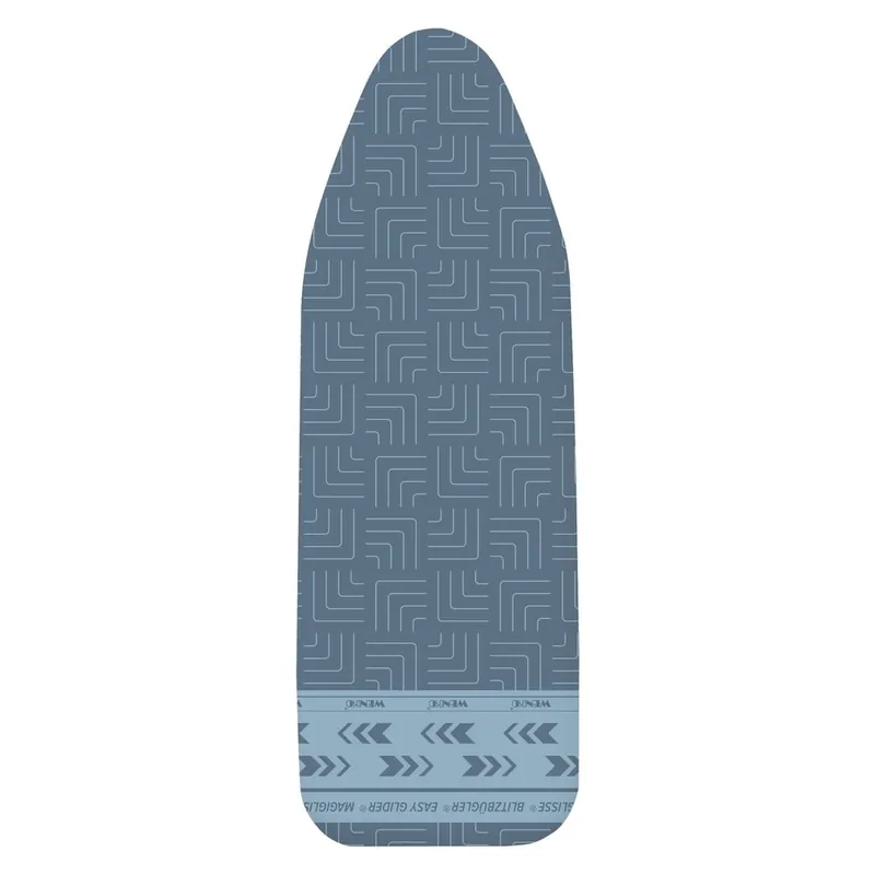 Niebieski bawełniany pokrowiec na deskę do prasowania Wenko Air Comfort, dł. 140 cm Bonami Oferta