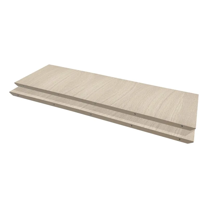 Dodatkowe blaty w dekorze dębu do stołu 2 szt. 135x48 cm Mezza – Hammel Furniture Bonami Oferta limitowana