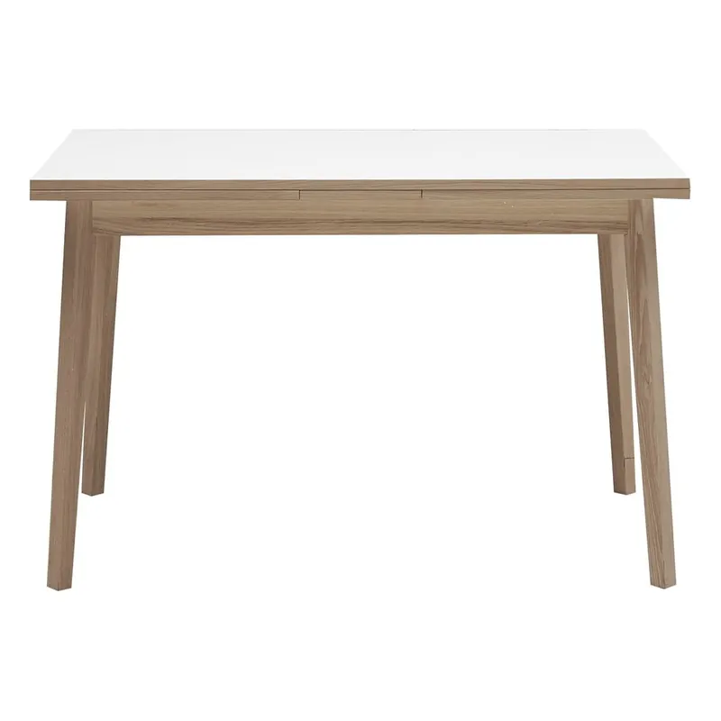 Nie przegap Rozkładany stół z białym blatem Hammel Single, 120x80 cm Bonami