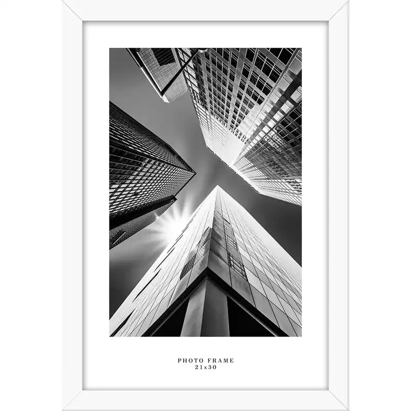 Biała ramka ścienna Styler Floryda, 24x33 cm Bonami Hit cenowy
