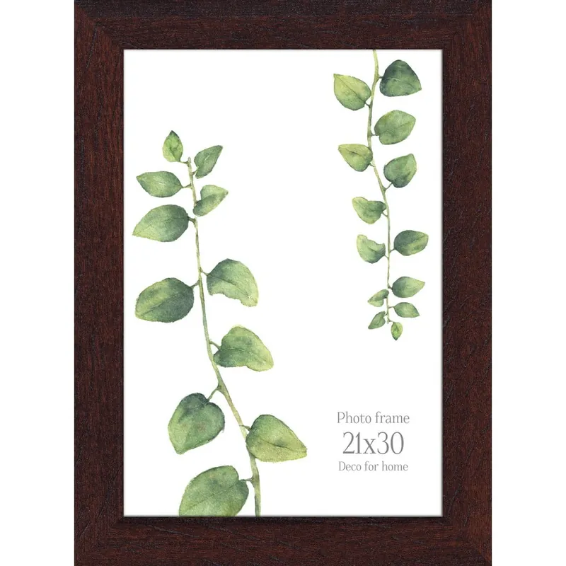 Brązowa ramka ścienna Styler Narvik, 27x36 cm Bonami Rabat