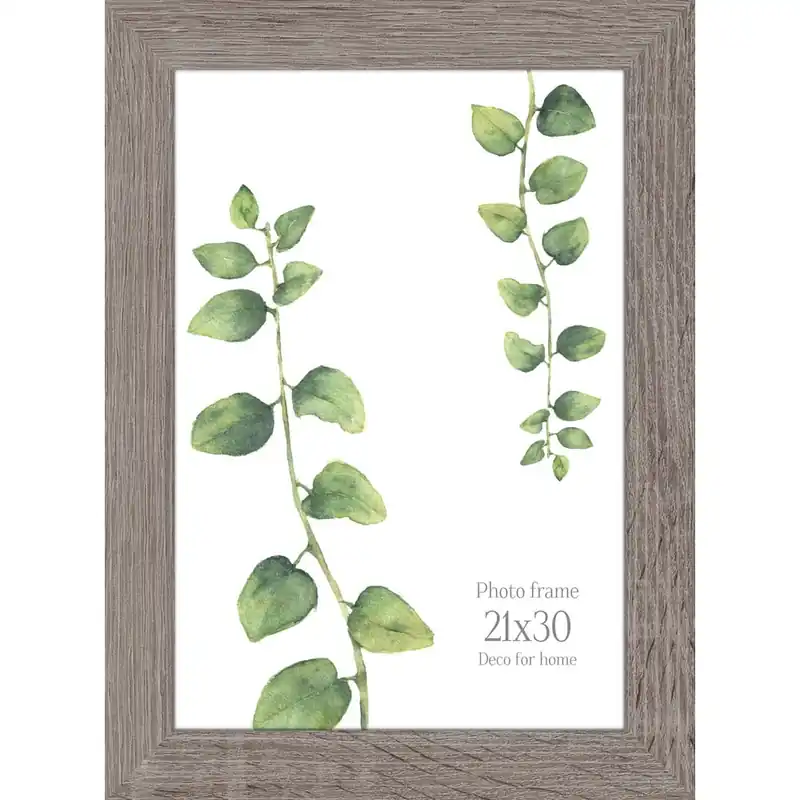 Cena promocyjna Szara ramka ścienna Styler Narvik, 27x36 cm Bonami